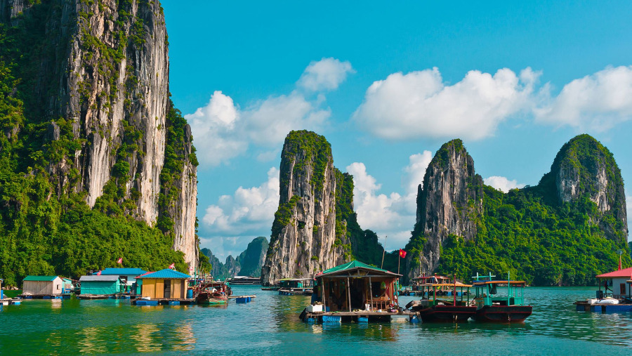 The Beautiful Halong Bay