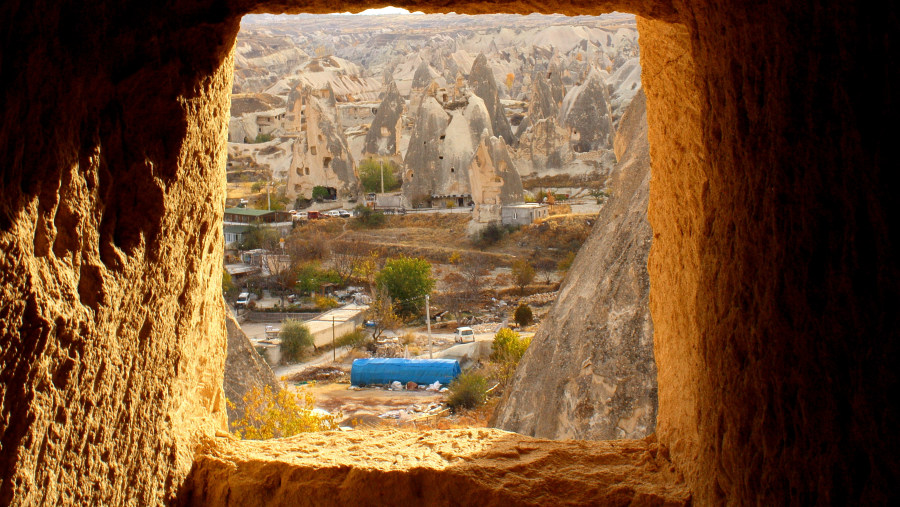 Cave Churches In Cappadocia, Turkey