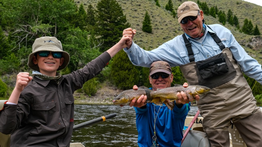 Practice Fly Fishing with a professional
