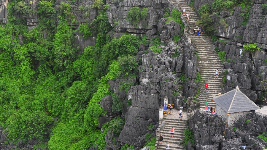 500 limestone steps