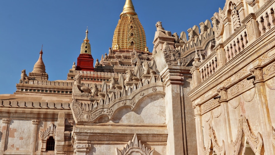 Explore the magnificent Ananda Temple in Bagan