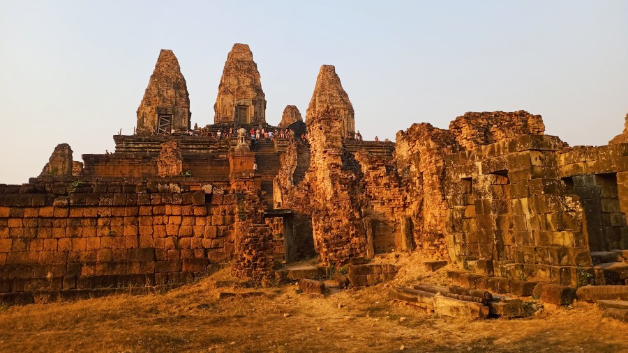 Sunset at Pre Rup