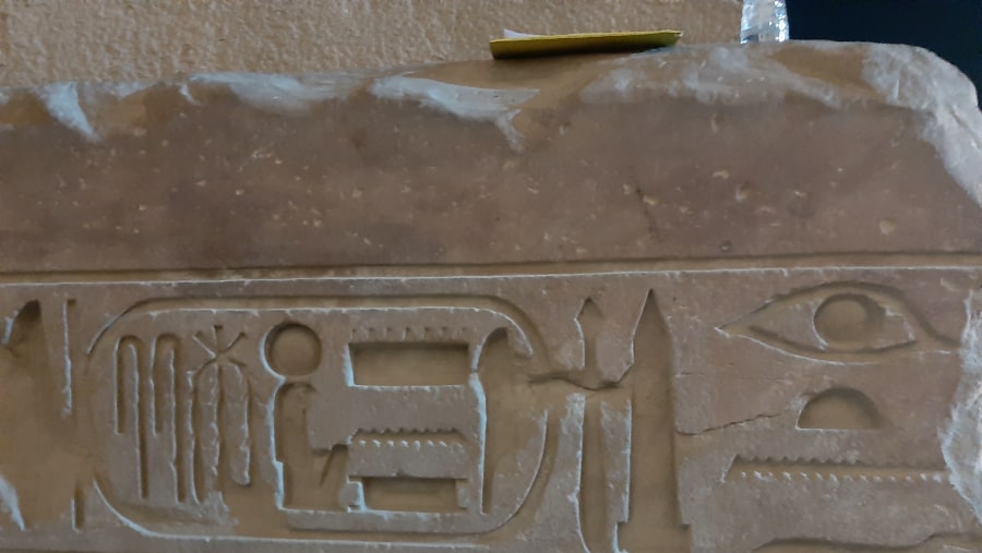 Name of King Ramses² by ancient Egyptian language is : Ímn - Ra - M- Ss .