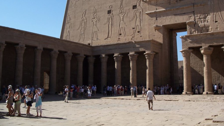 The Temple of Horus at Edfu