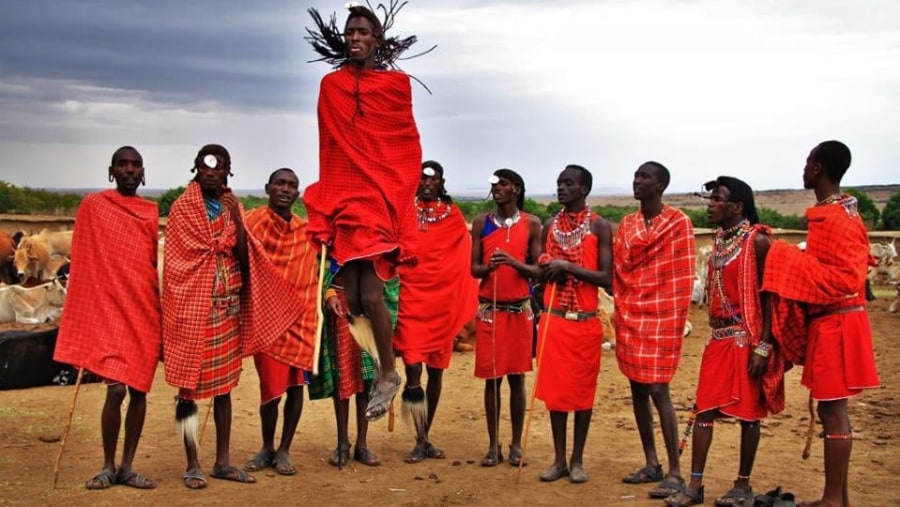 Maasai village near Mikumi National Park