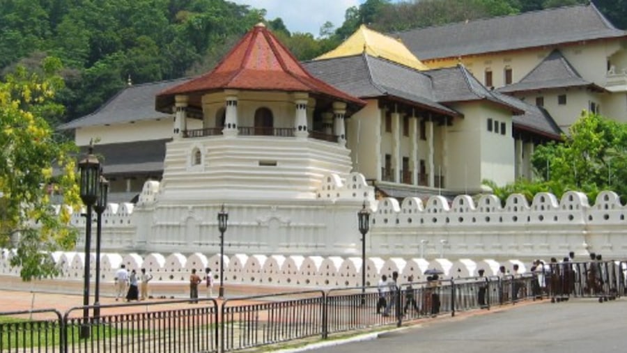 Marvel at the Temple of the Sacred Tooth