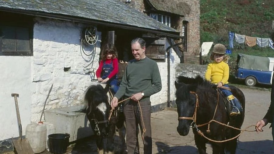 Travellers  at the Exmoor National Park