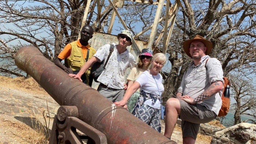 Biggest Cannon on fort James island