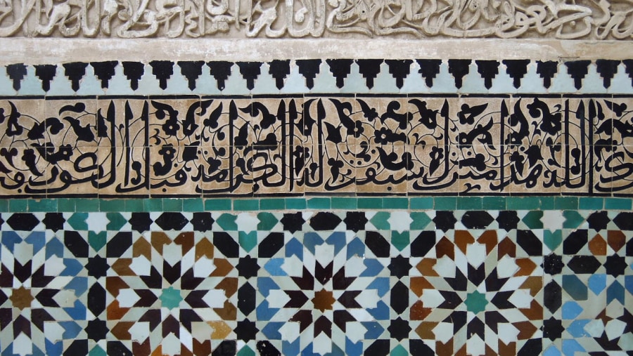 Witness beautiful Islamic architecture and mosaics of Morocco