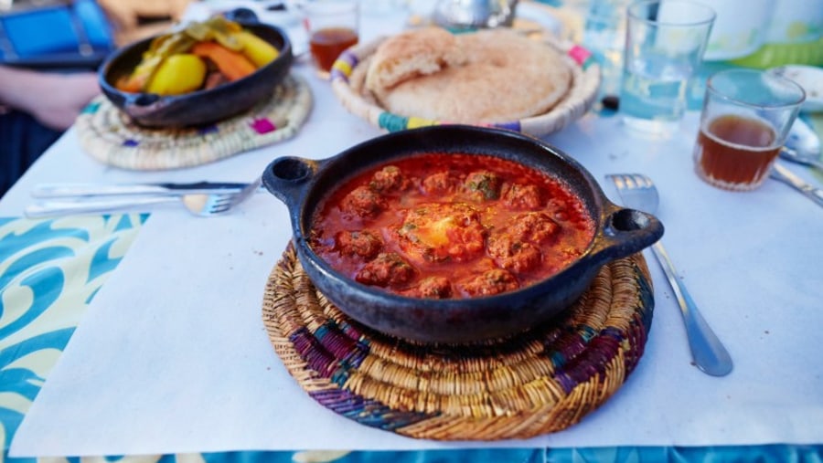 Enjoy Moroccan food