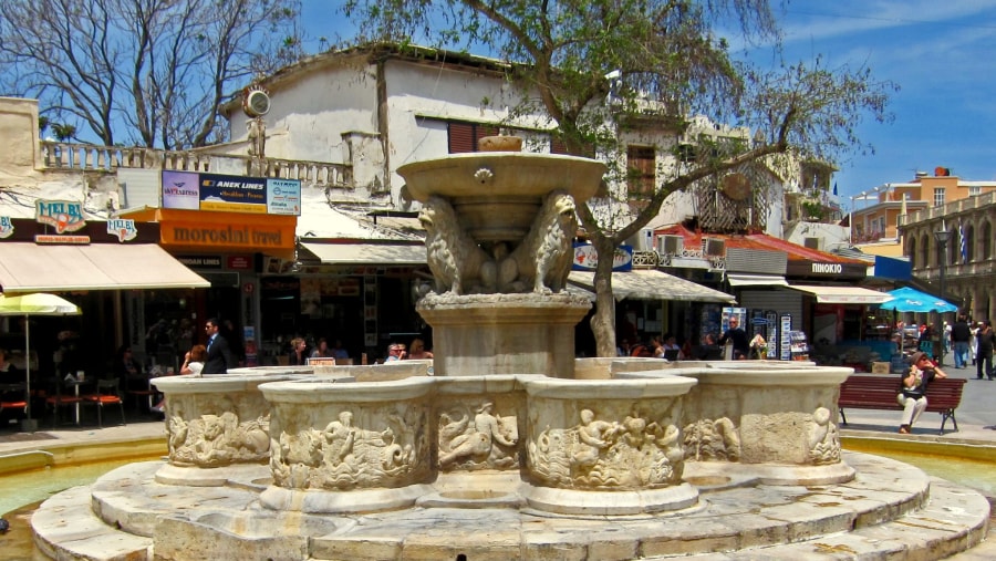 Old Water Fountain in Heraklion