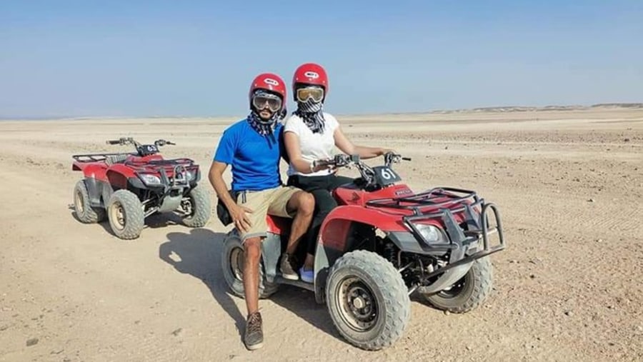 Quad Bike Tour in Hurghada, Egypt