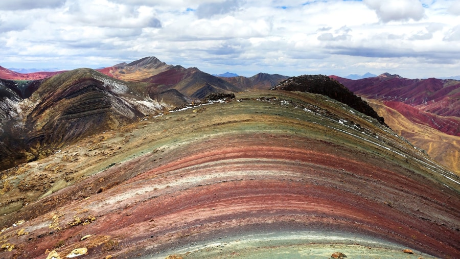 See the mountain of seven colours