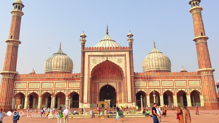 Head to Jama Masjid