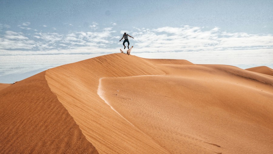 Enjoy Sandboarding