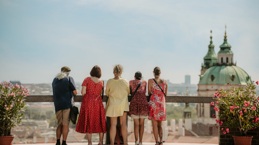 Witness the amazing views Prague from our favourite overlook.