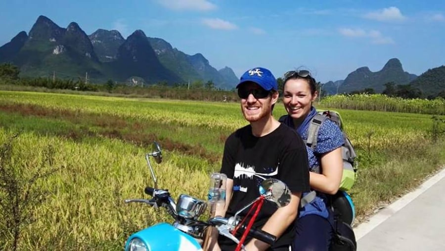 Yangshuo scooter ride