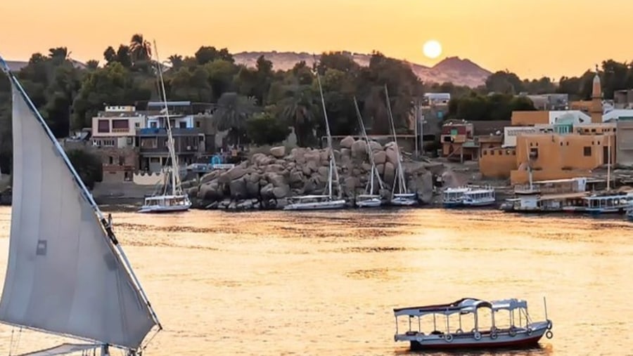 Felucca Ride on Nile River, Luxor, Egypt