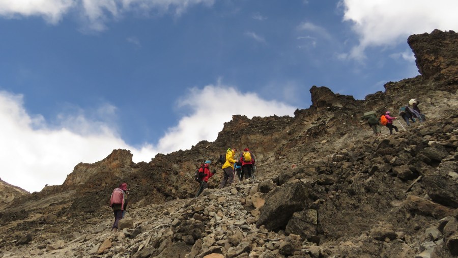 On the Machame Route