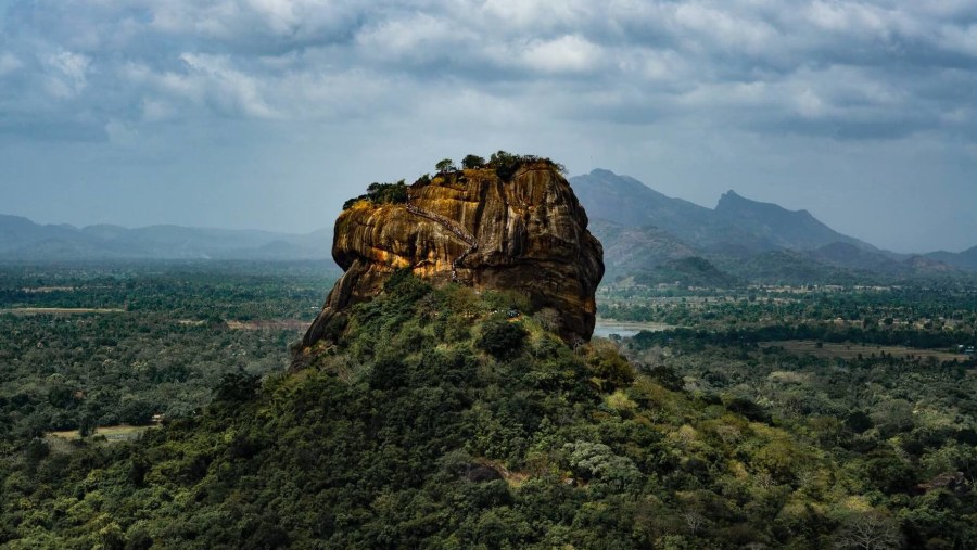 Sirgiya Rock Fortress - a UNESCO listed World Heritage Site