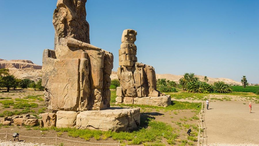 Colossi of Memnon and the Alabaster Institute