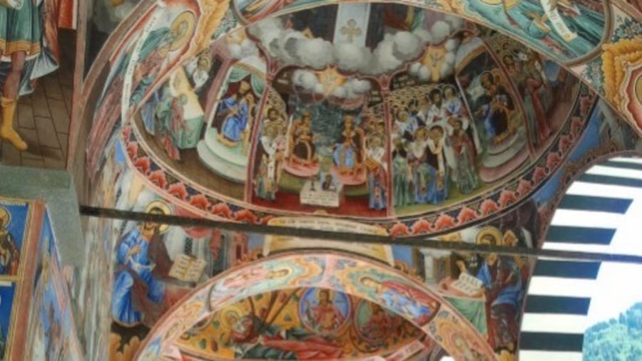 Frescoes of Rila Monastery