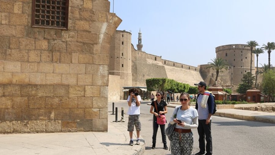 Travellers in Cairo