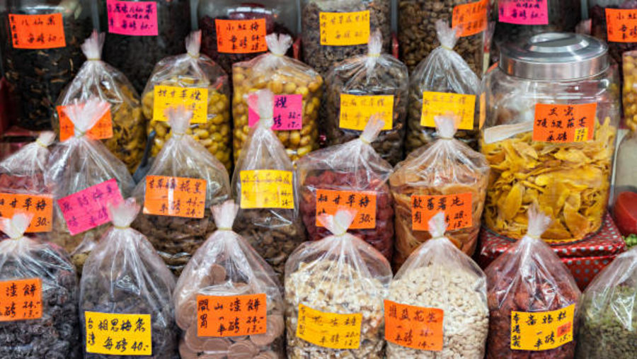 Sun-Dried Food Market, Hong Kong