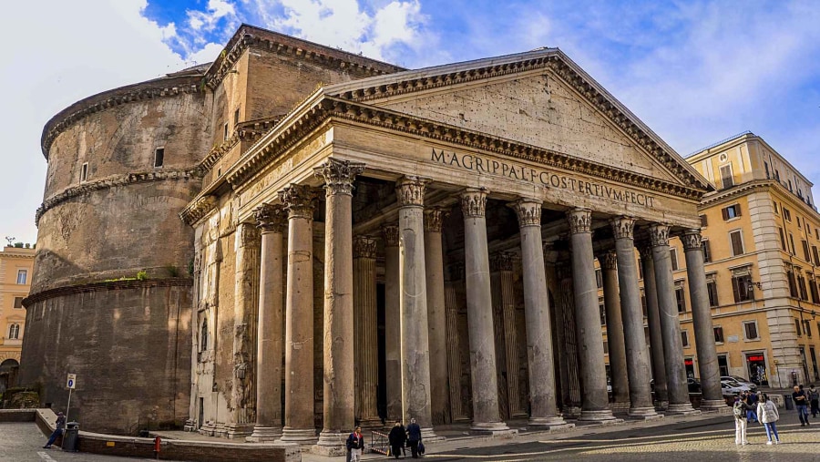 View of the Pantheon