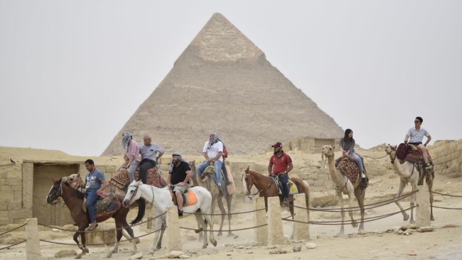 Visit the Giza Pyramids