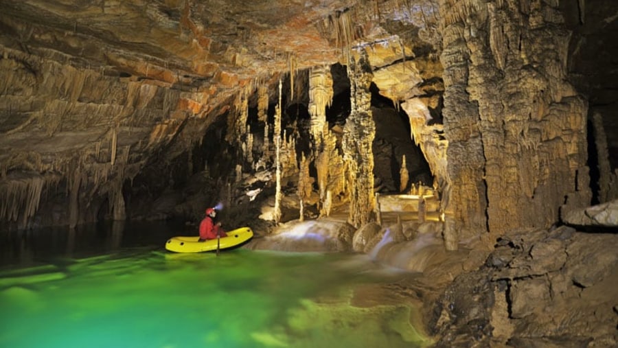 Subterranean Lake of Križna