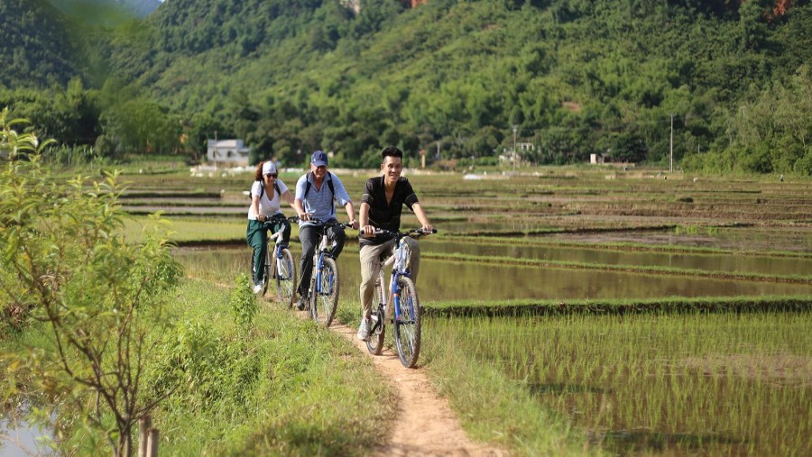 Enjoy cycling in the countryside