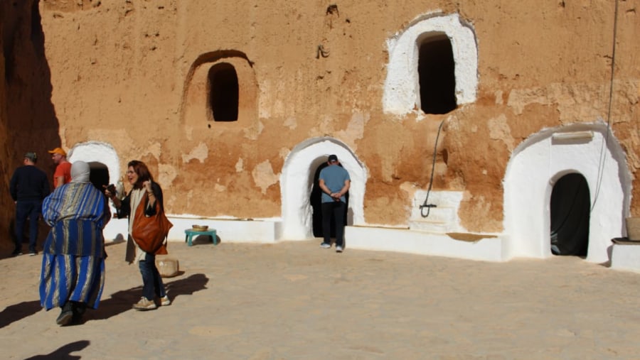 Travellers in Tunisia