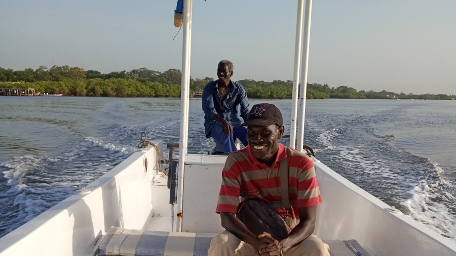 Boat ride on Saloum river, Fathala Wildlife Reserve, Senegal