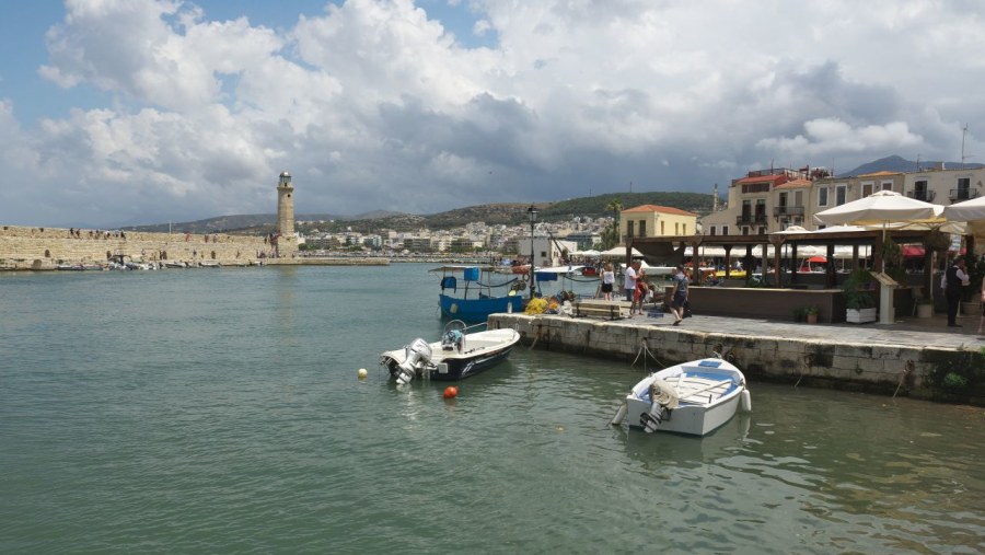 Harbour of the Rethymno city