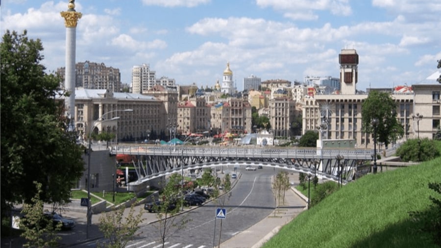 Millennium Bridge and Maidan