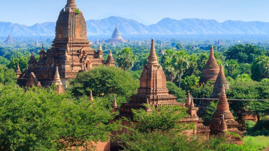 Bagan temple view
