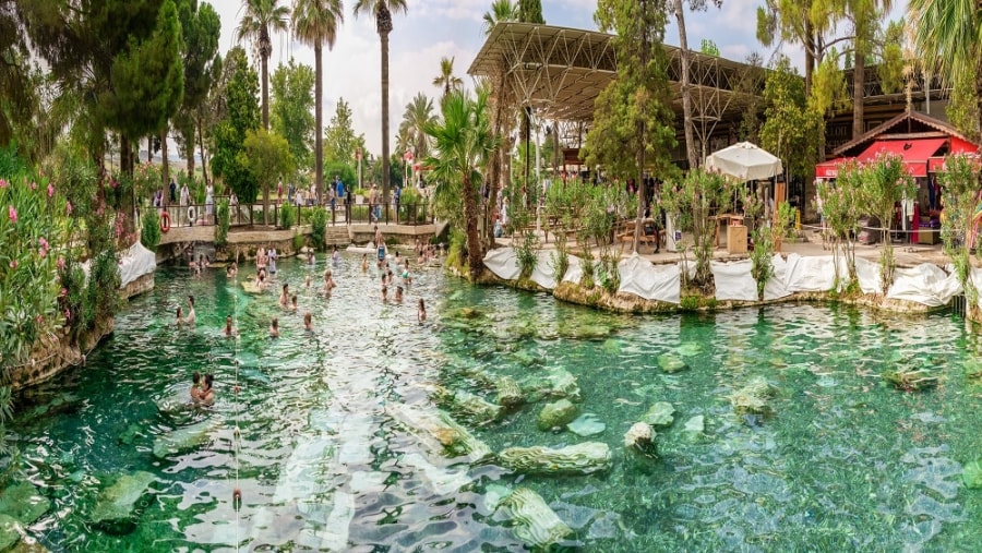 Intermittent Pools in Pamukkale