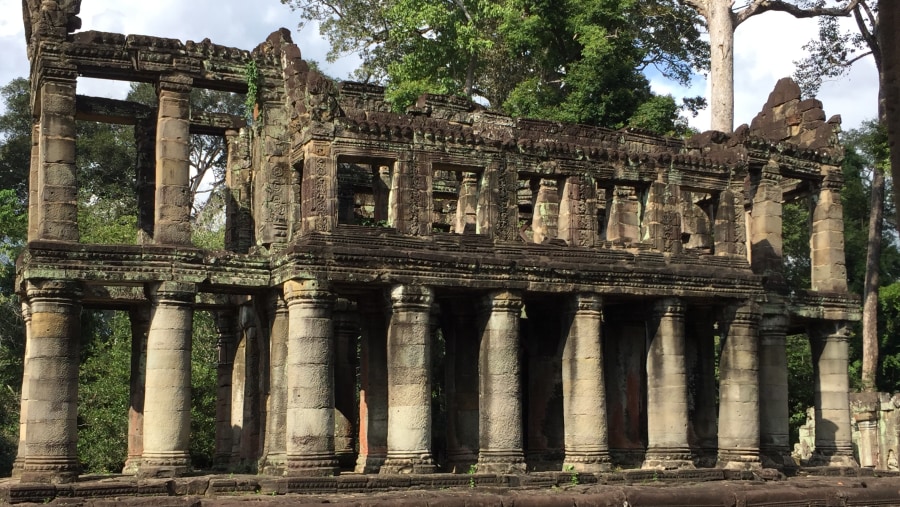 Temple ruin in Angkor