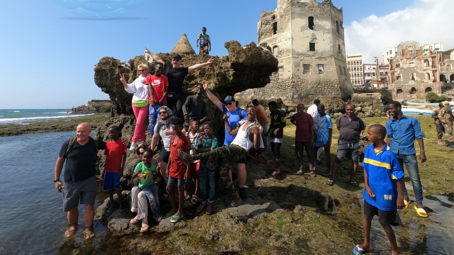 Mogadishu tourists