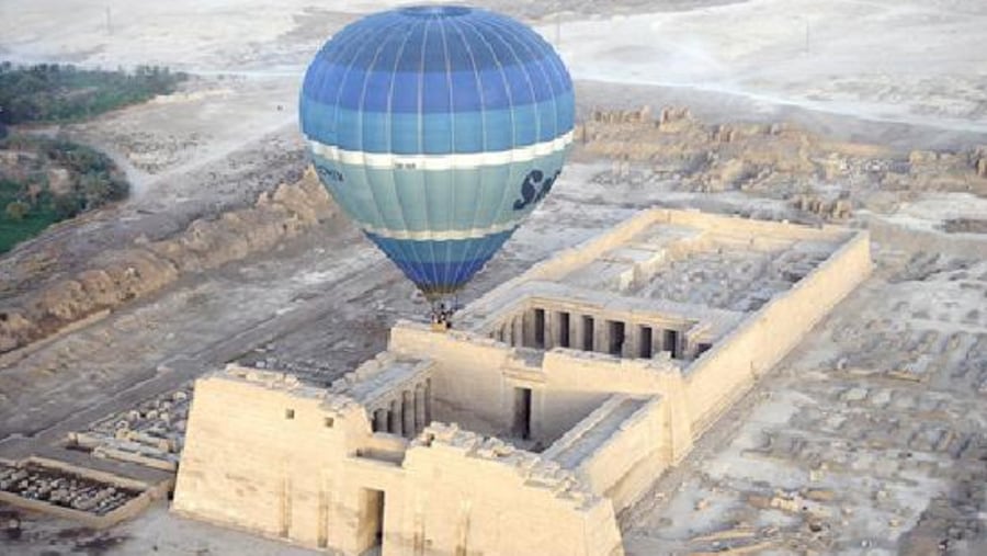 Hot Air Balloon Ride Over Luxor City