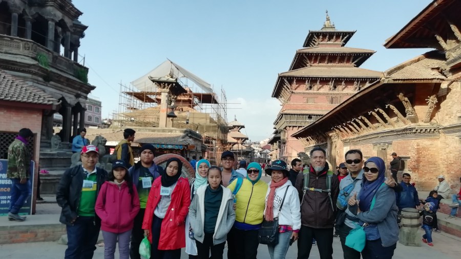 Travellers in Nepal