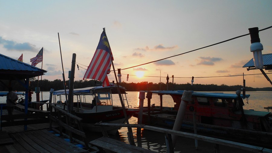 Sunset at Kuala Selangor