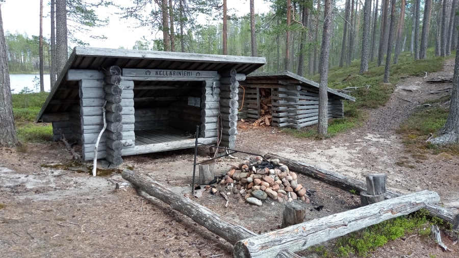 Hiking in Posio, Finland