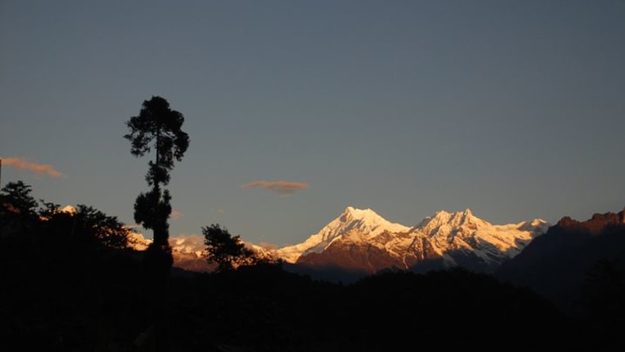 View of Kanchenjunga from Sikkim