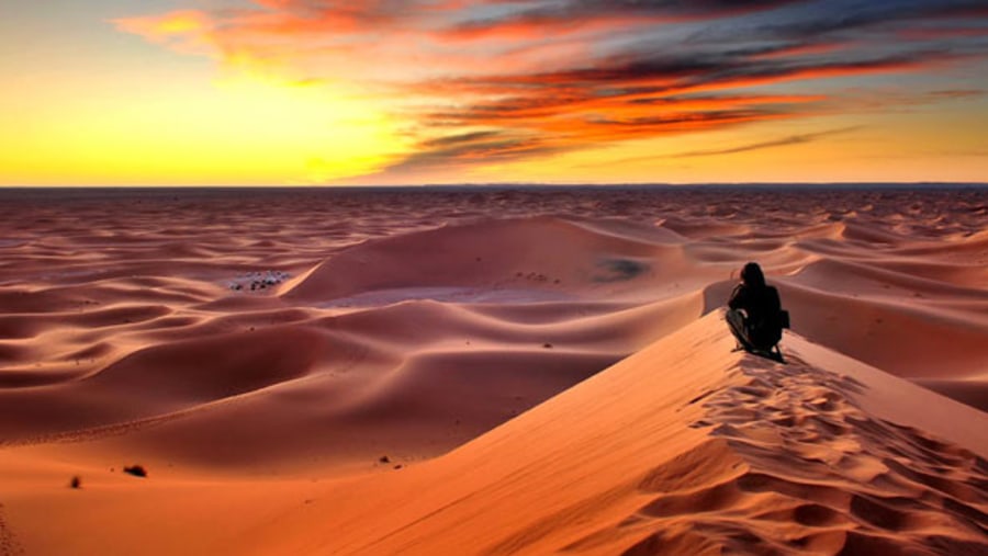 Sunset at Merzouga