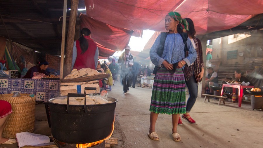 A local market