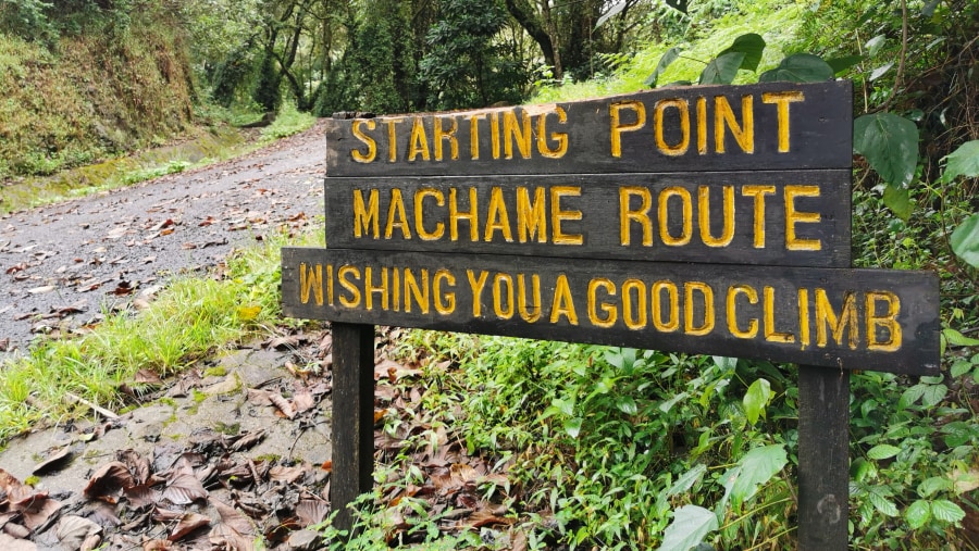 Machame Route to Kilimanjaro