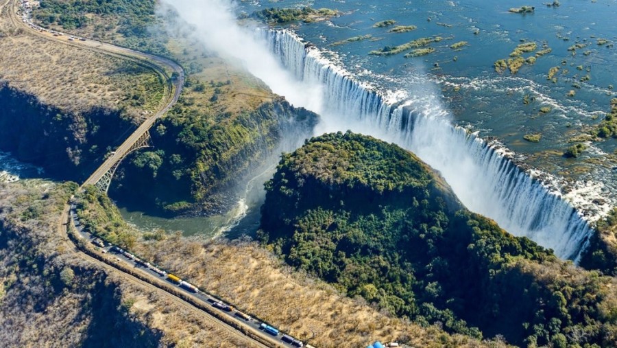 Explore the scenic Mosi-oa-Tunya National Park in Zambia