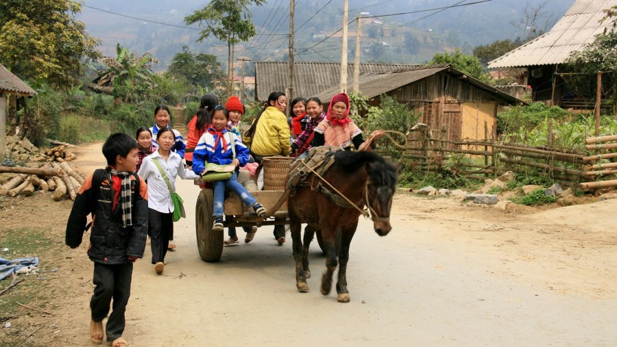 Interact with locals in Bac Ha, Vietnam